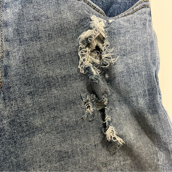 H&M Slim Fit Coupe Serrei Jean Shorts Waist 33 - Picture 3 of 4